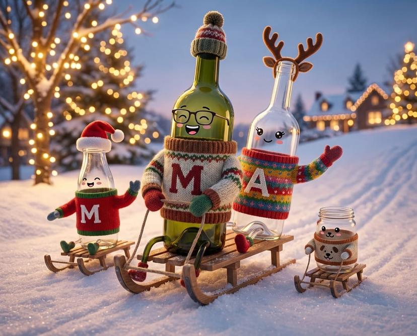 Vidroporto Christmas - Trineo